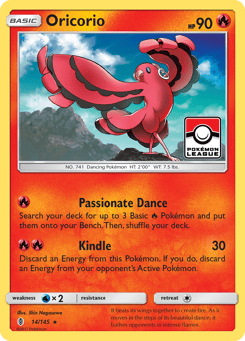 Oricorio Guardians Rising #14