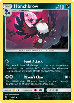 Honchkrow Guardians Rising #79