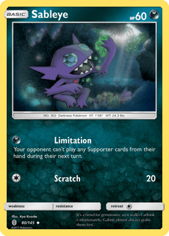 Sableye Guardians Rising #80