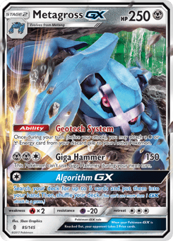 Metagross-GX Guardians Rising #85
