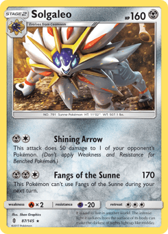 Solgaleo Guardians Rising #87