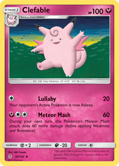 Clefable Guardians Rising #89