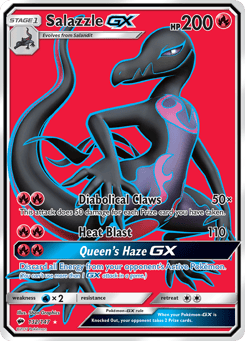 Salazzle-GX Burning Shadows #132