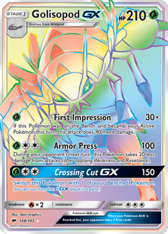 Golisopod-GX Burning Shadows #148