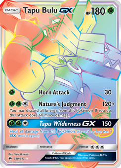 Tapu Bulu-GX Burning Shadows #149