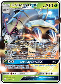 Golisopod-GX Burning Shadows #17