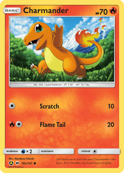 Charmander Burning Shadows #18a