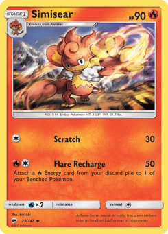 Simisear Burning Shadows #23