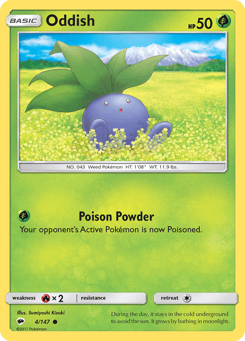 Oddish Burning Shadows #4
