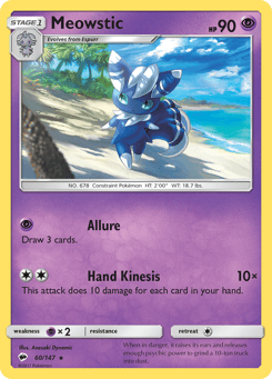 Meowstic Burning Shadows #60