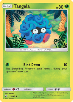 Tangela Burning Shadows #7