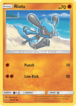 Riolu Burning Shadows #70
