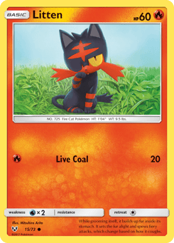 Litten Shining Legends #15