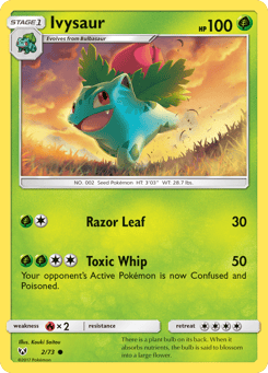 Ivysaur Shining Legends #2