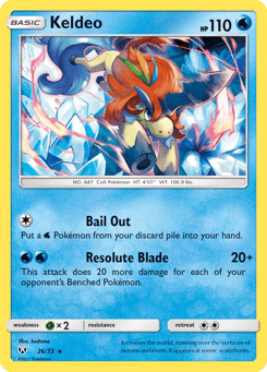 Keldeo Shining Legends #26