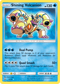 Shining Volcanion Shining Legends #27