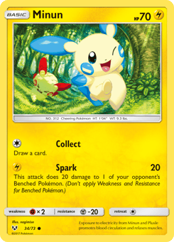 Minun Shining Legends #34