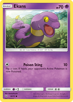 Ekans Shining Legends #36