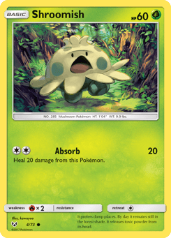 Shroomish Shining Legends #4