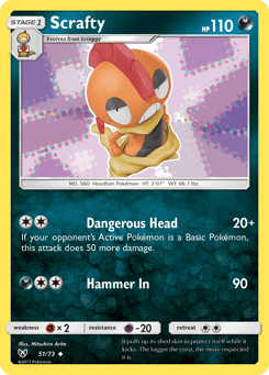 Scrafty Shining Legends #51