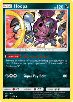 Hoopa Shining Legends #55