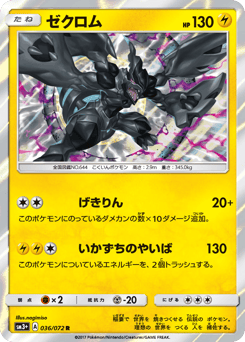 Japanese Zekrom (ゼクロム)
