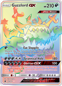 Guzzlord-GX Crimson Invasion #116