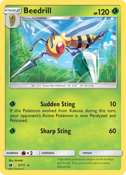 Beedrill Crimson Invasion #3
