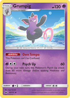 Grumpig Crimson Invasion #42