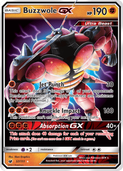 Buzzwole-GX Crimson Invasion #57