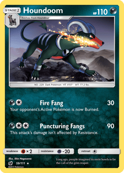 Houndoom Crimson Invasion #59