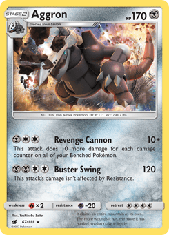 Aggron Crimson Invasion #67