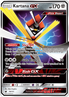 Kartana-GX Crimson Invasion #70