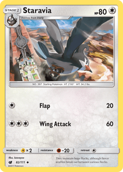 Staravia Crimson Invasion #82