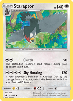 Staraptor Crimson Invasion #83