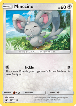 Minccino Crimson Invasion #85