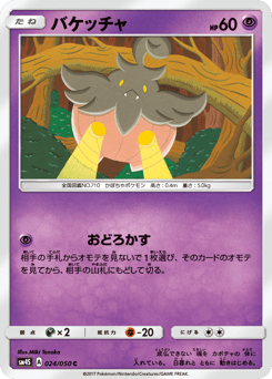 Japanese Pumpkaboo (バケッチャ)