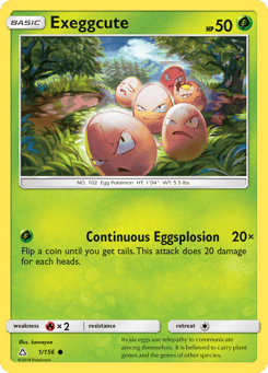 Exeggcute Ultra Prism #1