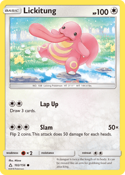 Lickitung Ultra Prism #102