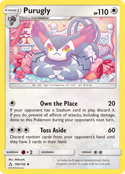 Purugly Ultra Prism #109