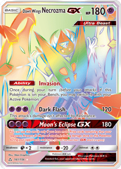 Dawn Wings Necrozma-GX Ultra Prism #161