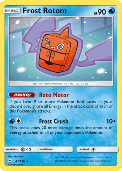 Frost Rotom Ultra Prism #41