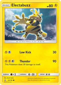 Electabuzz Ultra Prism #43