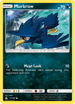 Murkrow Ultra Prism #71