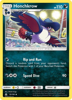 Honchkrow Ultra Prism #72