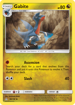 Gabite Ultra Prism #98