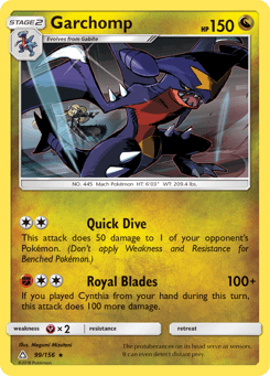 Garchomp Ultra Prism #99