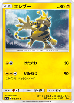 Japanese Electabuzz (エレブー)