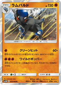 Japanese Rampardos (ラムパルド)