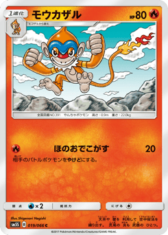 Japanese Monferno (モウカザル)